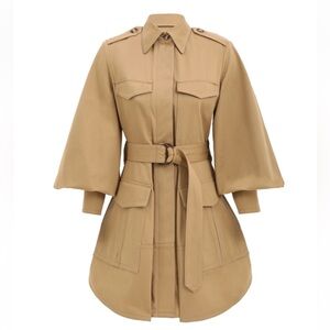 Zimmermann Illuminate cargo mini dress